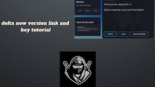 delta excutor new version download link and key tutorial [upl. by Latt]