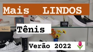 TÊNIS MAIS LINDOS DO VERÃO 2022 dadsneakers teniscasual [upl. by Fisher452]