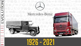 WCEMercedesBenz Trucks Evolution 1926  2021 [upl. by Reffotsirhc]