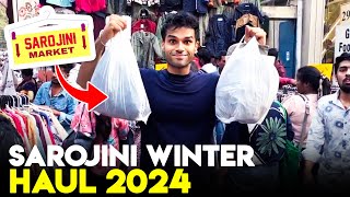 Sarojini Nagar Winter Fashion Shopping Guide 2024  Clothing Haul amp Market Tricks  BeYourBest San [upl. by Marney]