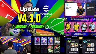 v430 Major Update Full Information eFootball 2025 Master League Exchange Ticket 3v3 Arena Mode [upl. by Cordle]