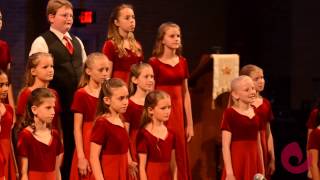 Conspirare Youth Choirs performs quotFriday Afternoons Op 7 X JazzManquot [upl. by Omsare331]