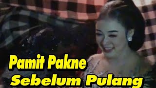 NIKEN SALINDRI PAMIT KE KI AKBAR SYAHALAM KETIKA PULANG [upl. by Irallih]