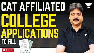 CAT Affiliated College Applications to Fill  Lokesh Agrawal [upl. by Adiam408]