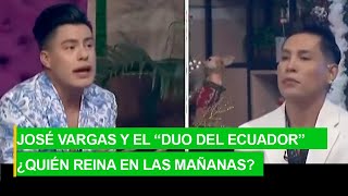 El Dúo del Ecuador y José Vargas se declaran la guerra  LHDF  Ecuavisa [upl. by Yedorb521]