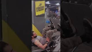 Leg exercises at gym Legs workout for bigger legs Leg Press [upl. by Akym60]