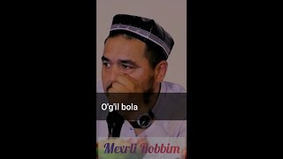 Shukurulloh domla  Ogil bola kechirim soramedi [upl. by Genesia]