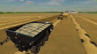 FS22 150 ACER FILED CRON HARVESTING 3 HARVESTER GNADTHAL FARM [upl. by Libenson737]