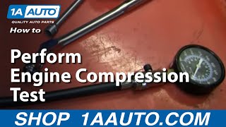 How amp Why To Perform a Compression Test On An Engine [upl. by Caterina]