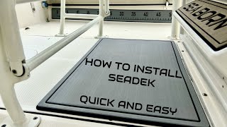 How to install Seadek quickly and easily [upl. by Annaerb894]