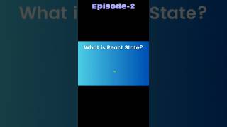 ✨Ep2 Reactjs Demo  What is state venkateshmogili reactjs programming shorts coding [upl. by Miharbi901]