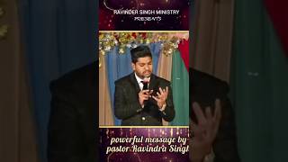 Powerful Message By Prophet Ravinder singh ji 🔥 [upl. by Ettenav]