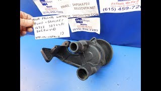 SOLD 10123  Volvo Penta 30 Raw Water Pump Sherwood [upl. by Ahsirkal569]