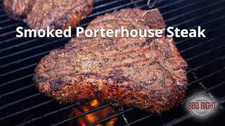 Smoked Porterhouse Steak with Bacon Tallow Butter [upl. by Hanus]