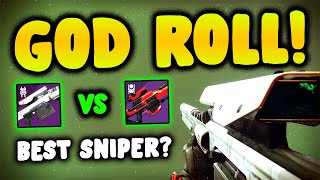 Destiny 2  The New IRON BANNER SNIPER Is AMAZING Occluded Finality GOD ROLLS amp Weapon Breakdown [upl. by Adnuhs]