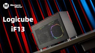 Installation TutorialLogicube iF13ITX amp 240 AIO amp 345mm GPU [upl. by Ellivro]