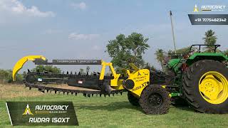 OFC Cable Trencher  Heavy Duty Rudra 150XT  Dig up to 55 ft depth [upl. by Krystle]