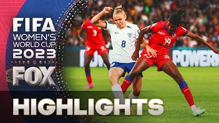 England vs Haiti Highlights  2023 FIFA Women’s World Cup [upl. by Othe]