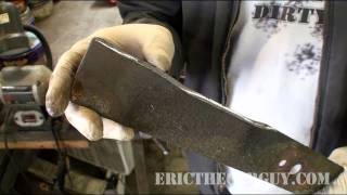 How To Sharpen Mower Blades  EricTheCarGuy [upl. by Acinom]