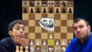 Юный ПРАГНАНАНДХА троллит МАМЕДЬЯРОВА  😈 Meltwater Champions Chess Tour Finals 2022 ♟ Шахматы [upl. by Shelah]