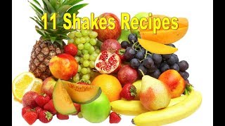 11 Unique shake recipes  oreo recipes  Best Milkshakes  Fruit shakes Very Tasty  smoothies [upl. by Reddin]