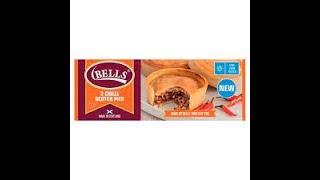 Chilli Scotch Pies  Bells  Farmfoods £250p  Food Review [upl. by Yleve270]