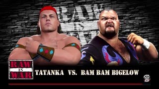 Tatanka VS Bam Bam Bigelow [upl. by Nirrad579]