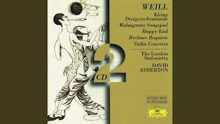 Weill Suite For Wind Orchestra From quotThe Threepenny Operaquot 1928  2 The Ballad Of Mack The [upl. by Pampuch]