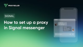 How to set up a proxy in Signal messenger [upl. by Inva]