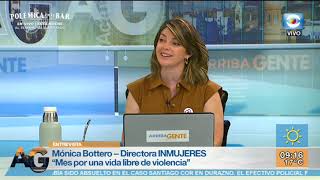 Entrevista  “Mes por una vida libre de violencia”  Mónica Bottero – Dir De INMUJERES [upl. by Gaye671]