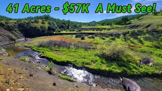 Acreage For Sale In California  Affordable Cheap Land Owner Carry 41 Acres Ono CA [upl. by Ellenid965]