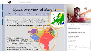 Asier Gabikagojeazkoa  Introduction to Basque language [upl. by Entsirhc]