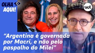 Argentina Milei quer impor modelo econômico que não convive com democracia  Reinaldo Azevedo [upl. by Elbas]