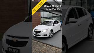 Cruze Hatch 2014 86 mil KM ótimo estado novidade [upl. by Vookles]