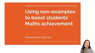 Using nonexamples to boost engagement in Maths Ondemand webinar [upl. by Asiruam]