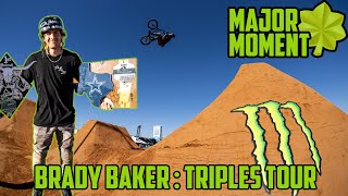 Major Moment Brady Baker Triples Tour [upl. by Enneirb693]