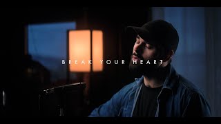 Taio Cruz  Break Your Heart Acoustic Cover [upl. by Dymphia]