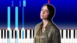 Billie Eilish  THE GREATEST Piano Tutorial [upl. by Shaylyn]