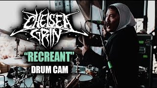 Chelsea Grin  Recreant  Drum Cam LIVE [upl. by Monah124]