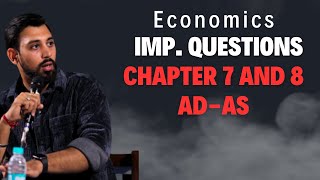 Important Questions  Aggregate demand  Aggregate supply  Ch 78  Class 12  Must Watch [upl. by Anaujit682]