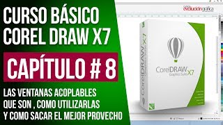 CURSO BÁSICO COREL DRAW X7  CAP 8  para NO Diseñadores [upl. by Laurella]