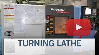 How its done Doosan Lynx 235 CNC Lathe in Operation [upl. by Anit]