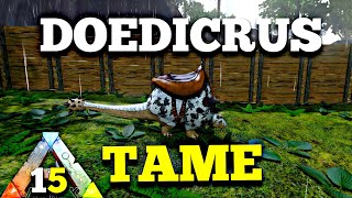 Taming a deodicrus  ark mobile season 1 ep15  ark revamp  ark survival evolved [upl. by Aicul500]