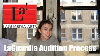 LAGUARDIA AUDITION PROCESS  Audra Baruch [upl. by Hanan]