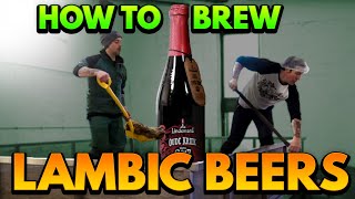 How Do You Brew Lambic Beer How Lambic Is Made With Lindemans Brewery [upl. by Enirehtacyram]