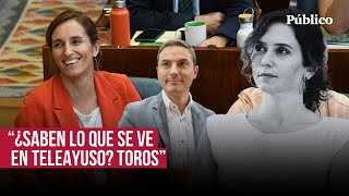 De los protocolos de la vergüenza a las becas comedor el baño de realidad a Ayuso en Madrid [upl. by Yna]