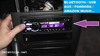 Nissan Maxima Aftermarket Radio Install with Bluetooth HD [upl. by Ehsom]