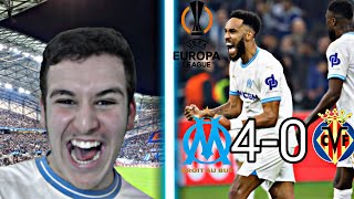 OM 40 VILLARREAL 😍 LA CLAQUE   🔥UN MARSEILLE INSAISISSABLE   EUROPA LEAGUE [upl. by Cherin]