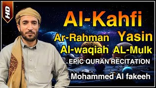 sourat Kahf Yaseen Rahman Al Mulk amp Al Waqiah  Sheikh Mohammad Al faqih HD محمد الفقية [upl. by Enimaj]