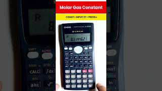 How to Master Molar Gas Constant 𝑅 🧩 Calculate Like a Pro with a Scientific Calculator [upl. by Roselle]